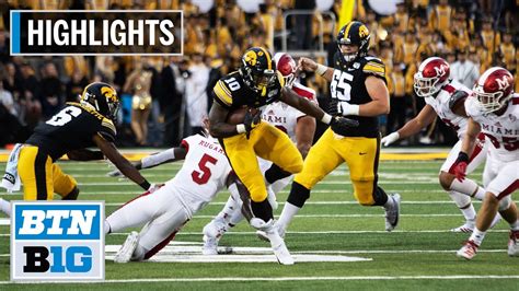 ia hawkeyes football score